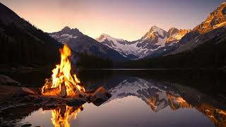 Deep Sleep Pulse β 2 Hours of Calming Fire Sounds | Sleep, Relax, Meditation Music