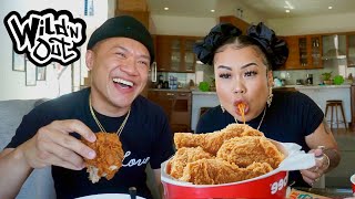 Jolibee Muk Bang w\/ Lovely Mimi - Getting Hate for Interracial Dating \& How WildNOut Sobered Her Up