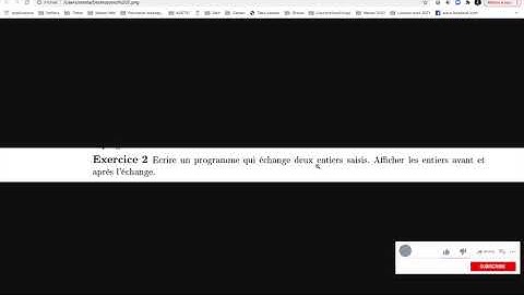 Exercices avec corrections et explication langage C : If, for, permutation variable, types