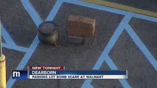 Bomb scare in Walmart parking lot