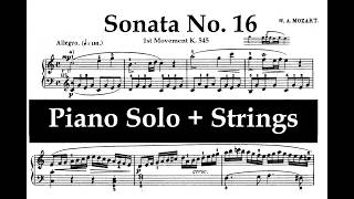 Sonata no 16 Mozart + Strings\Concerto