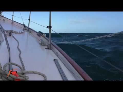 Trialling a Jury Rig on a Tradewind 35