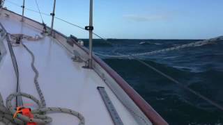 Trialling a Jury Rig on a Tradewind 35
