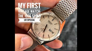 My First Vintage Watch: The 1976 Seiko Lordmatic Special Watch Review