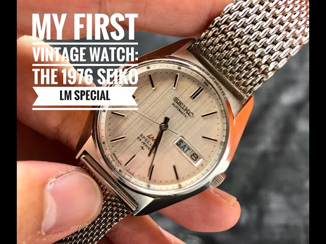 My First Vintage Watch: The 1976 Seiko Lordmatic Special Watch