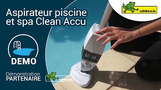 Aspirateur de piscine et spa à batterie Pool Accu Cleaner 12,6V 30W -  UBBINK - Mr.Bricolage