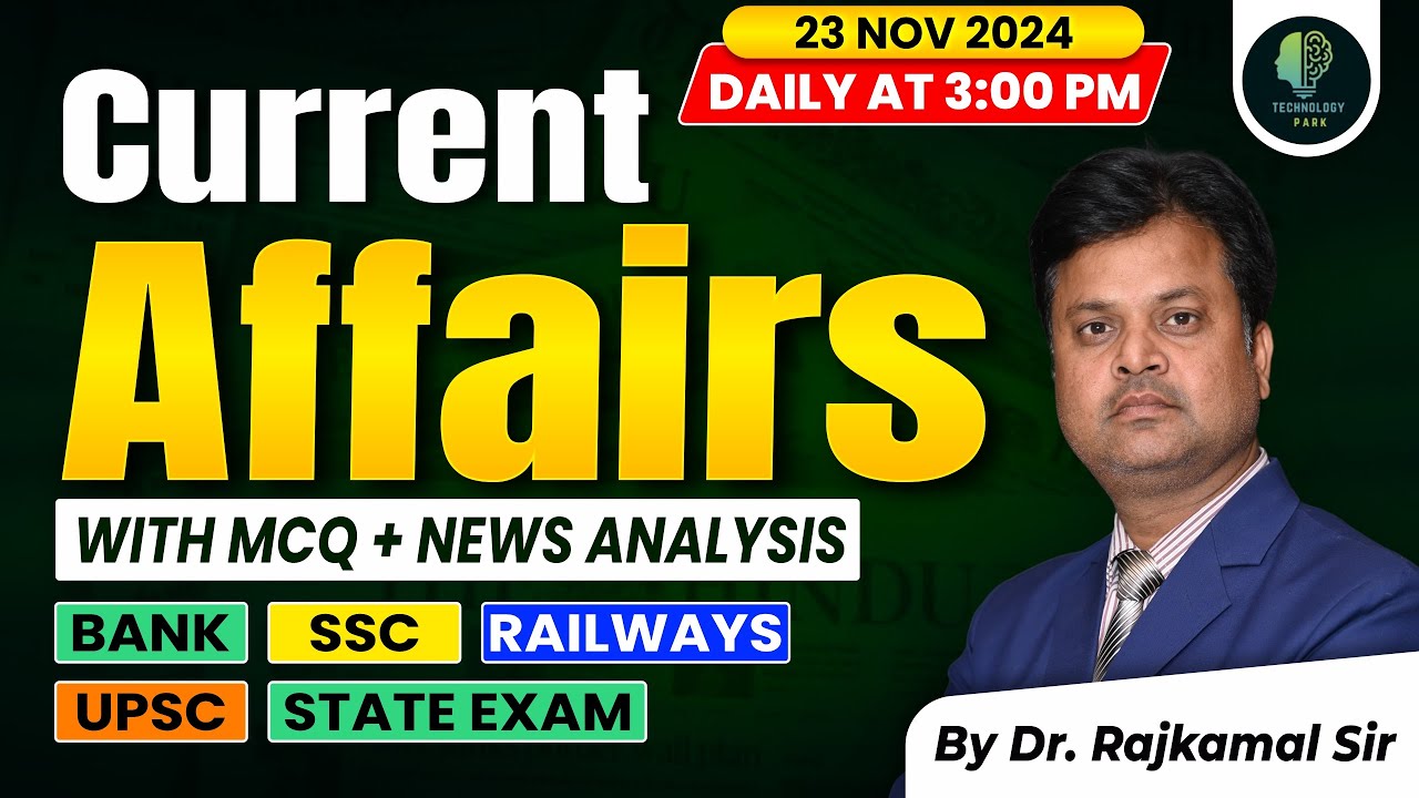 Current Affairs Today | 23 Nov 2024 | Current Affairs 2024 | Daily ...