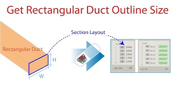 Revit Dynamo #4.11 Get Rectangular Duct Outline Size