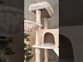 Huge Cat Condo! 80" Cat Tree with Hammock, Caves, Scratching Posts &amp; More