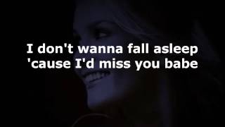 Aerosmith - I don't want to miss a thing (HQ,lyrics,1977) chords