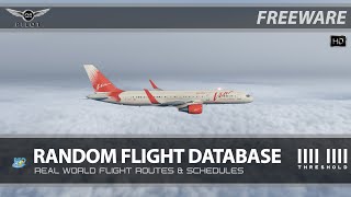 Random Flight Database | Real World Flight Routes and Schedules screenshot 3