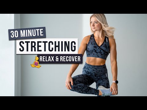 Day 28 - 30 MIN Stretch, Relax & Recover Workout - Mobility, No Equipment, No Repeat