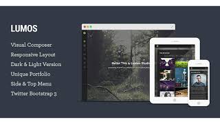 Lumos – Multipurpose Single/Multi-page WP Theme | Themeforest Website Templates and Themes