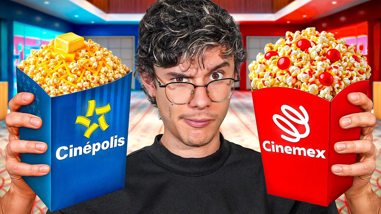 Comida de Cinepolis vs Cinemex ¿Cuál Sabe Mejor?
