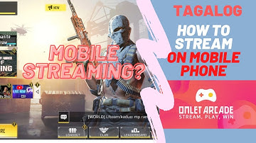 How to live Stream Mobile Games using Mobile phone only  "Omlet Arcade"