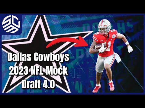 Dallas #Cowboys 2023 Mock Draft 4.0  New Weapon In The Passing Game 