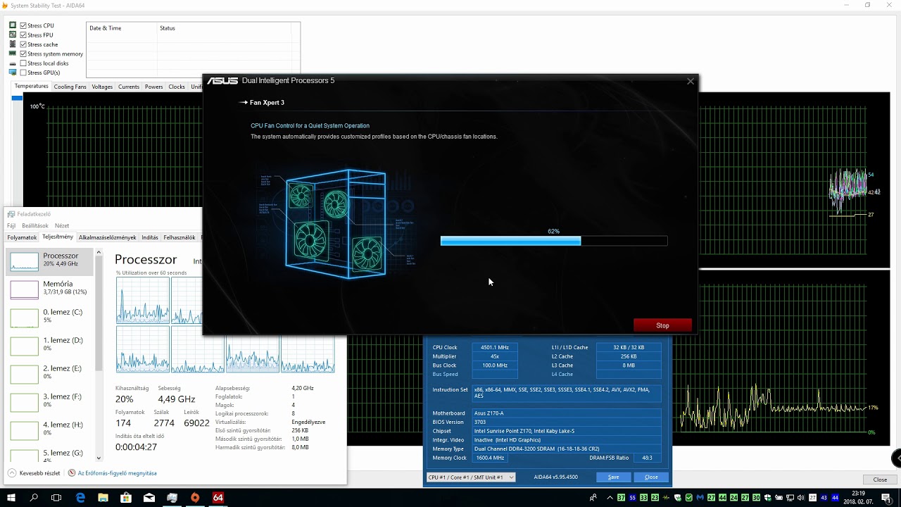Asus Z170 A Intel Core I7 7700k Dual Intelligent Processors 5 Ver 1 05 14 Youtube