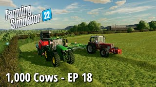 TEAMWORK makes the DREAMWORK | FS22 - 1,000 Cows EP 18