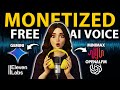⚡TOP 4 FREE AI Voice Generators 2025 – 100% Monetizable Voice ⚡