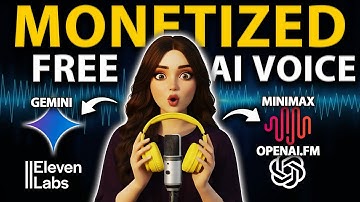 ⚡TOP 4 FREE AI Voice Generators 2025 – 100% Monetizable Voice ⚡