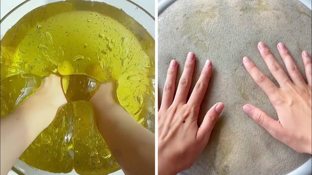 Most Relaxing and Satisfying Slime Videos #585 //Fast Version ...