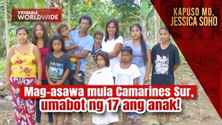 Mag-asawa mula Camarines Sur, umabot ng 17 ang anak! | Kapuso Mo, Jessica Soho