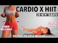 20 Minute Full Body Cardio HIIT Workout [NO REPEAT] - Do This To Lose Weight - Summer Shred Day 27