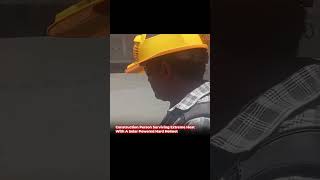 Solar Powered Hard Helmet