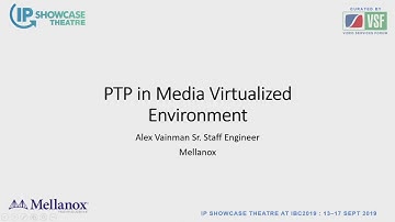 PTP in Virtualized Media Environment