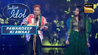 Tujhe Dekha Toh पर Pawandeep ने दिखाए अपने Guitar Skills|Indian Idol Season 12| Pawandeep Ki Awaaz