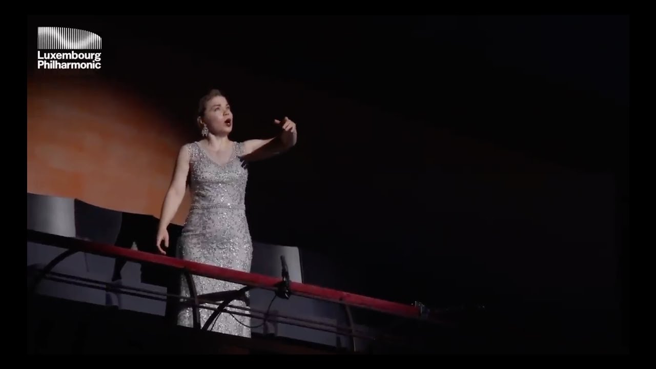 Song to the moon, Olena Tokar - soprano, Bertie Baigent - Dirigent, Philharmonie Luxemburg