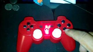 My Custom PS3 Red  Controller