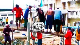 Albañiles nivel dios!!! | God Level Builders!