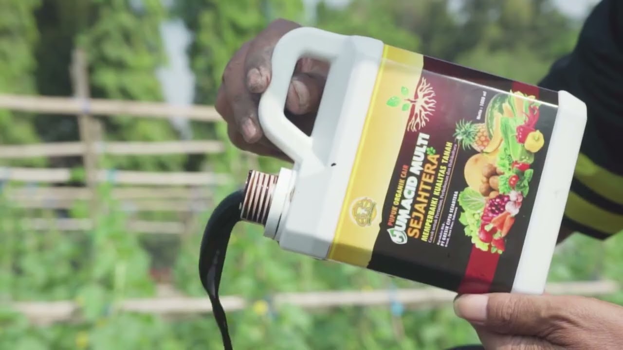 Pupuk Organik Cair - Humacid Multi Sejahtera - YouTube