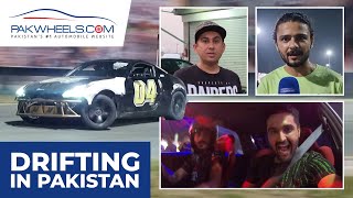 Pakistan's 1st Drifting Competition | VROOM Racing Academy | SA Garden | PakWheels