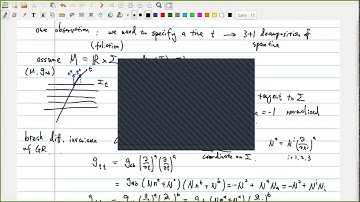 Introduction to Loop Quantum Gravity (圈量子引力) 2：ADM formalism 2