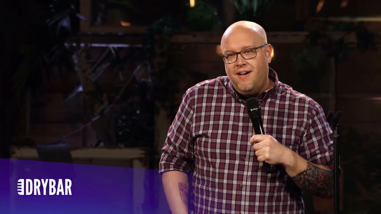 Danny Johnson at Dry Bar Comedy, meatless burger mishap