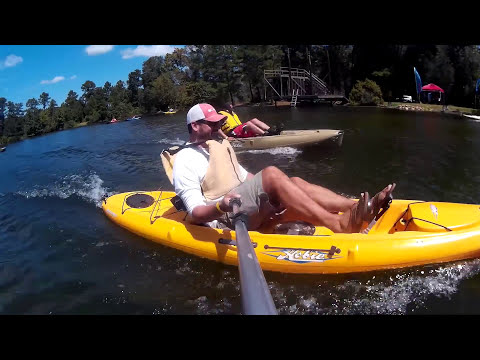 Pedal kayaks are TAKING OVER the world! Watch this!