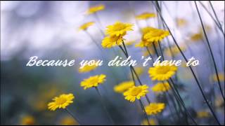 Video thumbnail of "Celine Dion - Thank You (Lyrics)"