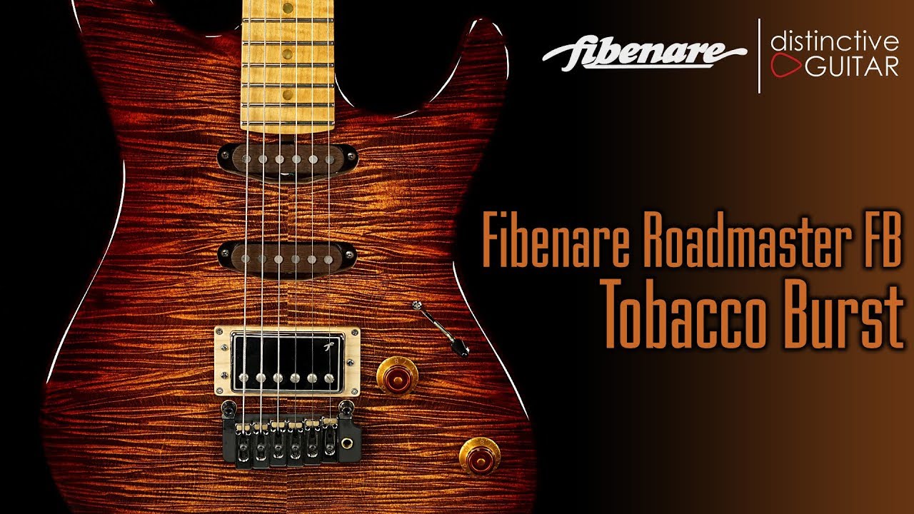 Fibenare Roadmaster FB Guitar | Tobacco Sunburst - YouTube