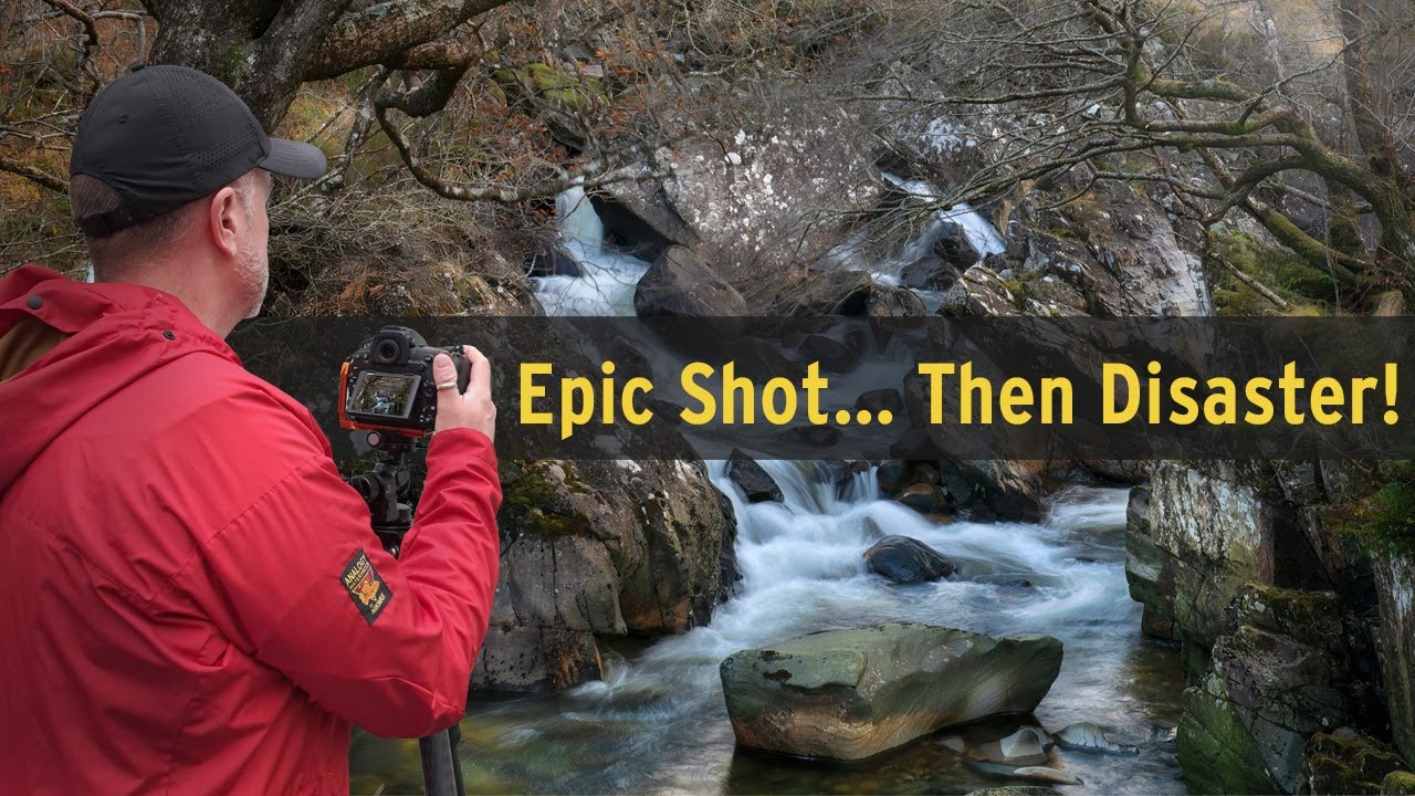 Потрясающие зимние пейзажи и внезапная катастрофа, запечатленная на камеру!