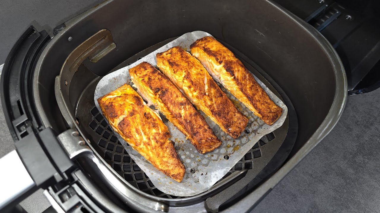 Airfryerda pratik ana yemek tarifleri✅️Airfryerda somon balığı tarifi✅️Philips Airfryer tarifleri✅️