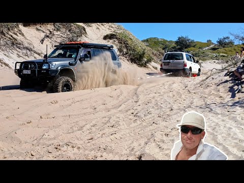 Non Stop Action at Ngkala Rocks, Fraser Island, September School Holidays.