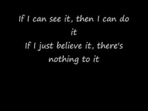 I Believe I can fly lyrics