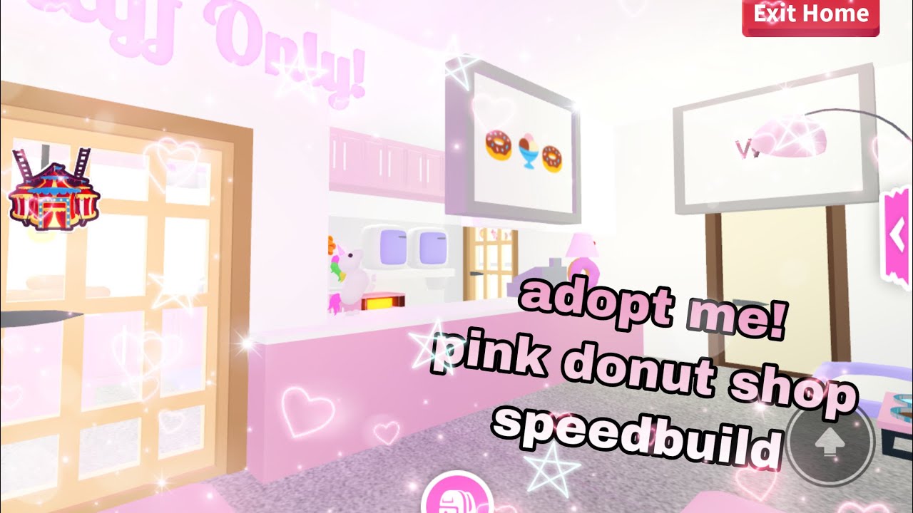 pink donut shop tiny home speedbuild - YouTube