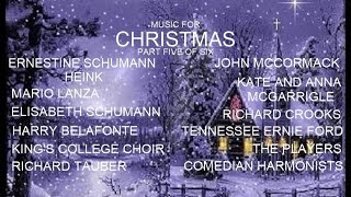 CHRISTMAS FAVOURITES (3): GREAT SINGERS : ORIGINAL RECORDINGS : PLAYLIST LINK IN VIDEO DESCRIPTION
