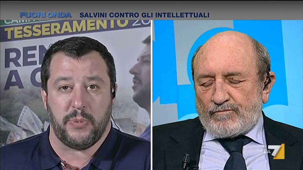 Fuori Onda - Salvini contro gli intellettuali (Puntata 28/02/2016)