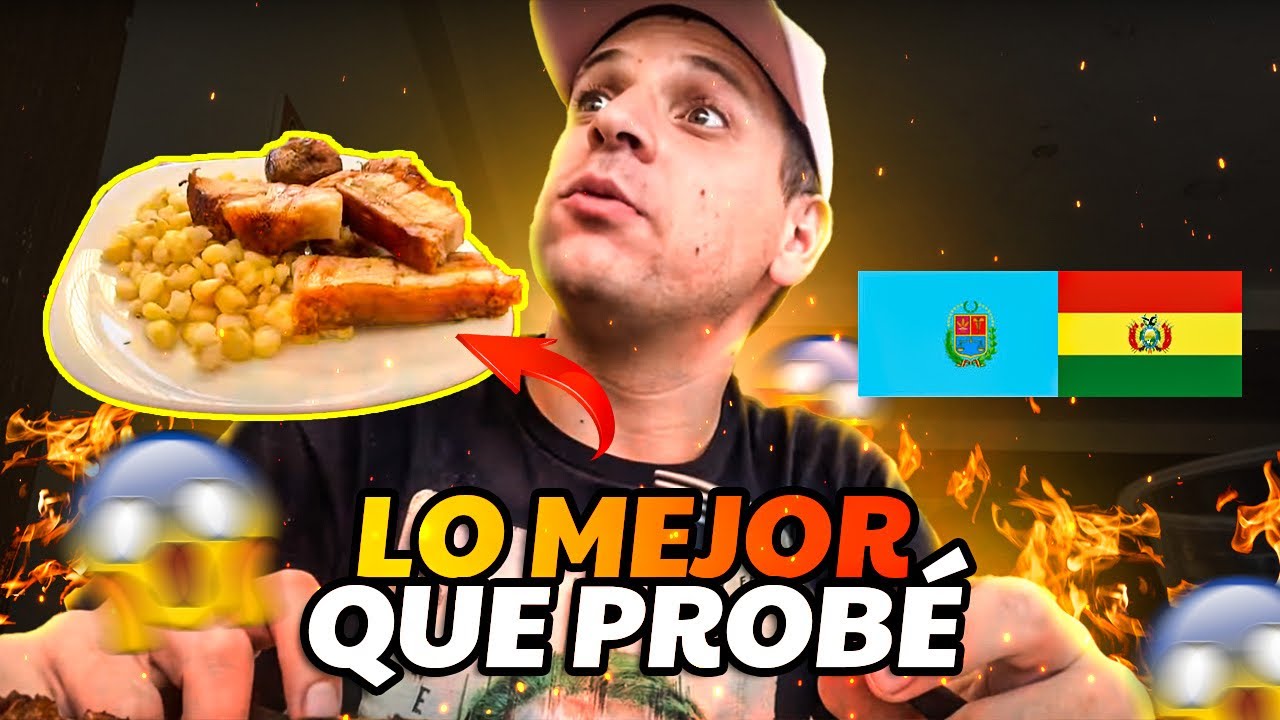 La MEJOR COMIDA de COCHABAMBA! 😋 ASOMBRANTE Gastronomia Boliviana 😱 que ...