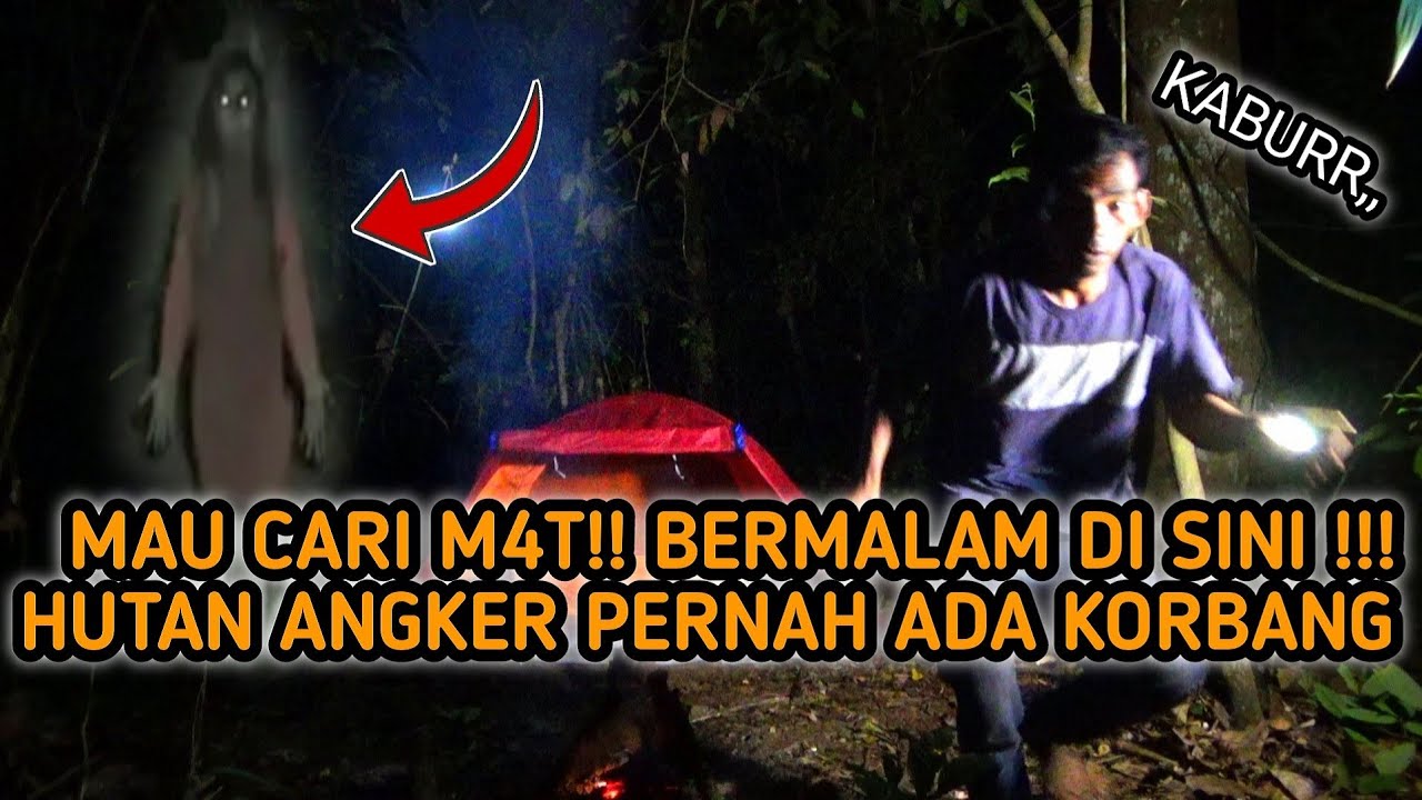 HOROR‼️BERTANDA BURUK-DALAM BAHAYA BERMALAM DI HUTAN ANGKER DAN TERLARANG