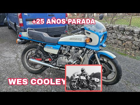 RESCATO MOTO JOYA CARRERAS PARADA 25 AÑOS 😲 SUZUKI GS1000S Wes Cooley